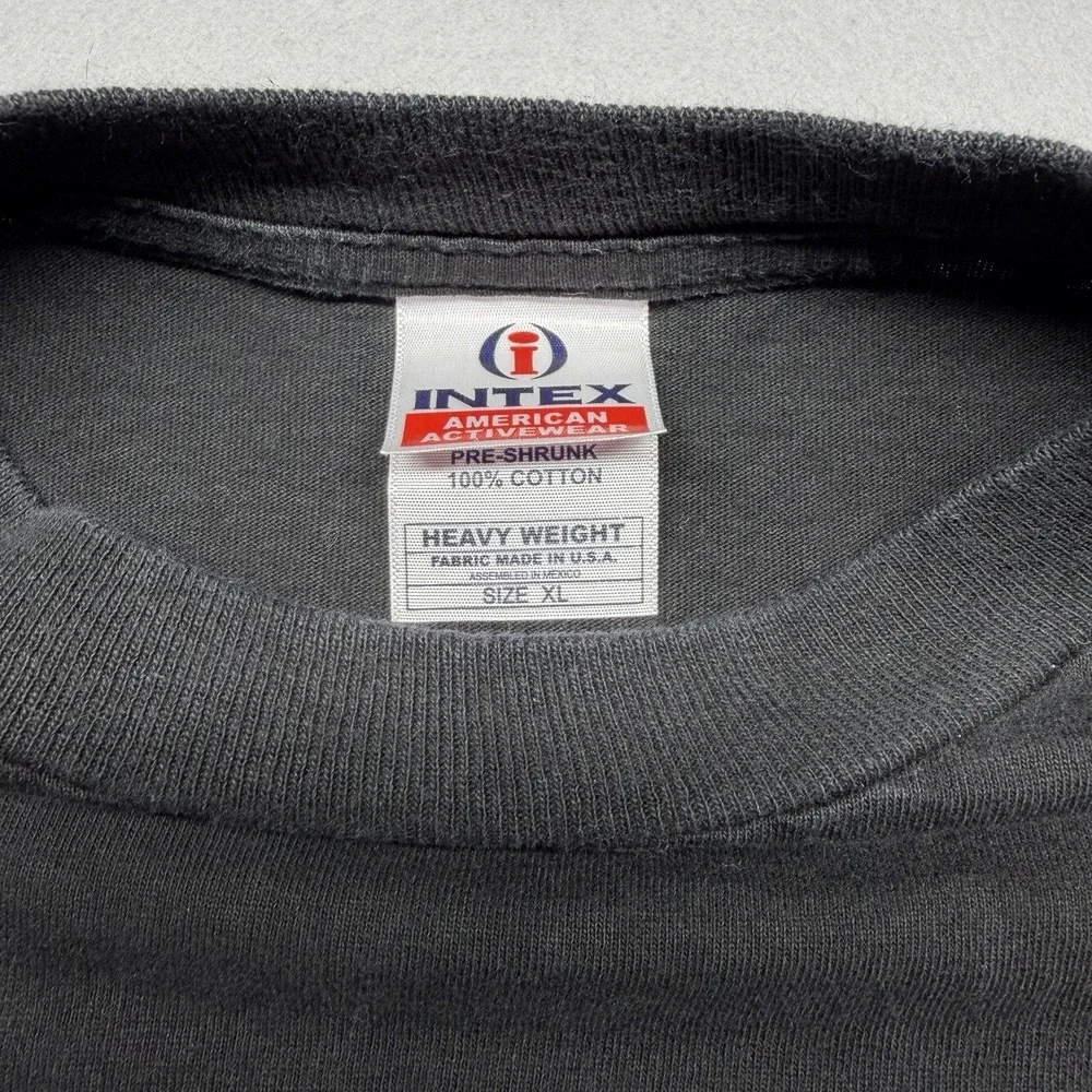Oakland Raiders NFL Football T-Shirt Shirt Black/Gray Size XL